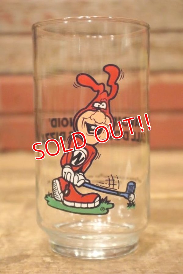 画像1: gs-240605-14 Domino Pizza / 1987 Noid Glass "Golf"