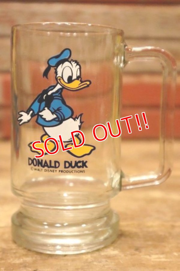 画像1: gs-210301-07 Donald Duck / 1970's Beer Mug