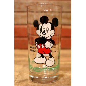 画像: gs-240605-23 Mickey Mouse / Hook's Drug Store 1984 Promotion Glass