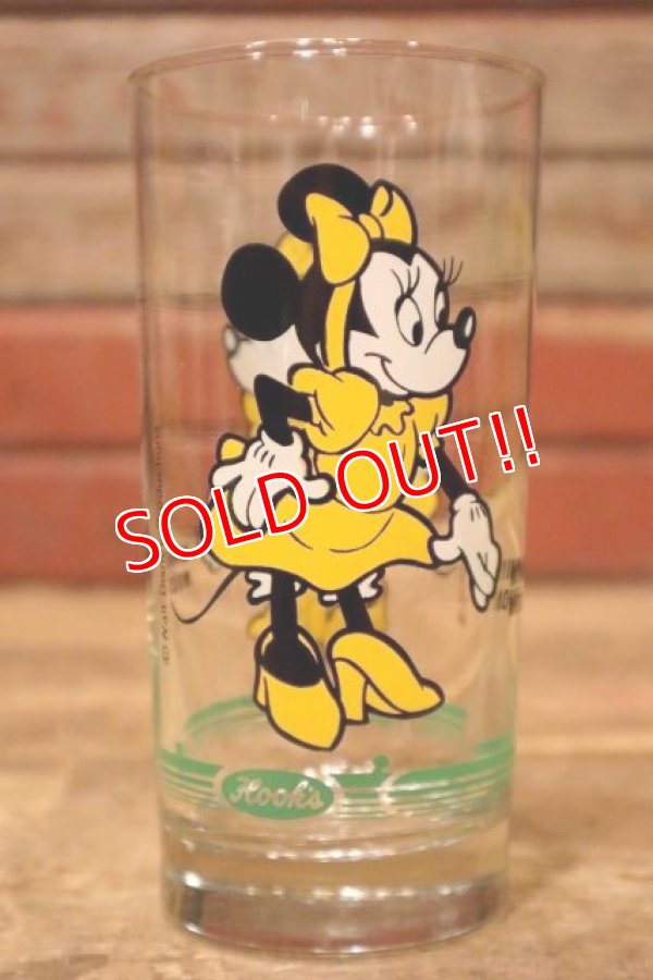 画像1: gs-240605-24 Minnie Mouse / Hook's Drug Store 1984 Promotion Glass