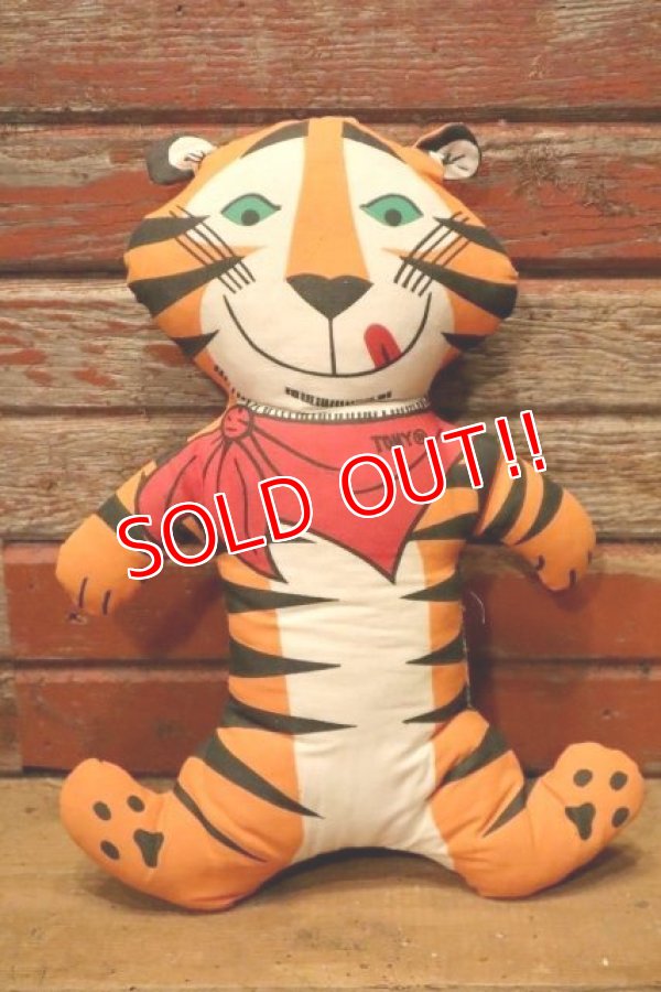 画像1: ct-240604-02 Kellogg's Tony the Tiger / 1970's Pillow Doll