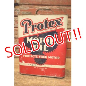 画像: dp-240508-29 Protex MOTOR OIL 2 U.S. GALLONS CAN