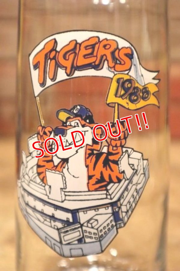 画像2: dp-240605-05 BURGER KING / 1988 DETROIT TIGERS GLASS