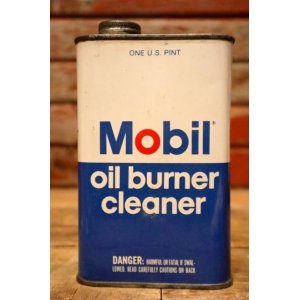 画像: dp-240207-07 Mobil / 1970's〜 oil burner cleaner One Pint Can