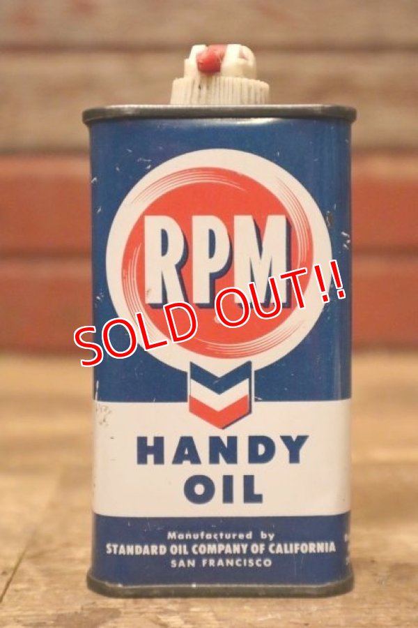 画像1: dp-240611-09 RPM / 1960's-1970's Handy Oil Can