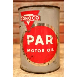 画像: dp-240508-62 CONOCO / PAR MOTOR OIL 1950's-1960's One U.S. Quart Can