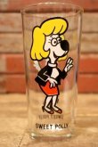 画像1: gs-240611-10 Under Dog / Sweet Polly 1970's PEPSI Collectors Series 16 oz. Glass