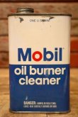 画像1: dp-240207-07 Mobil / 1970's〜 oil burner cleaner One Pint Can