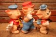 画像6: ct-240418-15 Three Little Pigs / 1960's Rubber Doll Set