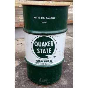 画像: dp-240604-09 QUAKER STATE / 1980's DEXRON FLUID II 16 U.S. GALLONS CAN