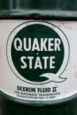 画像2: dp-240604-09 QUAKER STATE / 1980's DEXRON FLUID II 16 U.S. GALLONS CAN