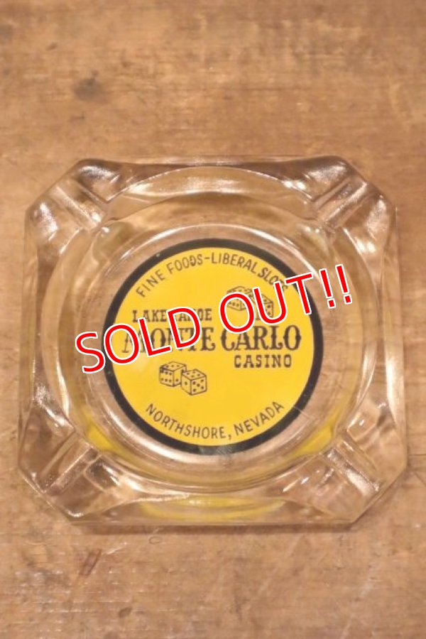 画像2: dp-240611-24 LAKE TAHOE MONTE CAELO CASINO / Vintage Ashtray