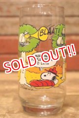 画像: gs-240207-07 McDonald's / 1983 Camp Snoopy Collection Glass "Woodstock"