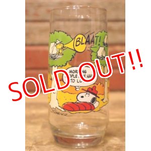 画像: gs-240207-07 McDonald's / 1983 Camp Snoopy Collection Glass "Woodstock"