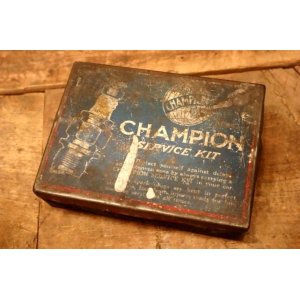 画像: dp-240605-01 CHAMPION / 1930's SERVICE KIT TIN BOX