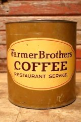 画像: dp-240623-06 Farmer Brothers COFFEE Vintage Tin Can