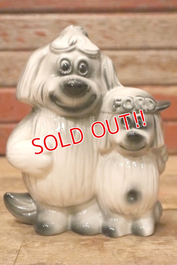 画像1: ct-240604-05 FORD / 1950's-1960's SHAGGY DOG COIN BANK