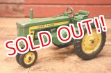 画像: dp-240623-01 ERTL / 1960's JOHN DEER Die-Cast Metal Tractor 1/16 Scale