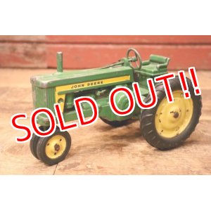 画像: dp-240623-01 ERTL / 1960's JOHN DEER Die-Cast Metal Tractor 1/16 Scale