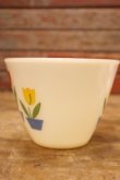 画像8: kt-230809-05 Fire-King / 1950's Ivory Tulip Grease Jar