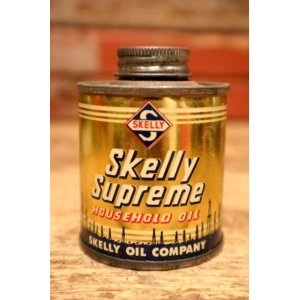 画像: dp-240508-42 SKELLY / Skelly Supreme HOUSEHOLD OIL 4 F.L. OZ Can