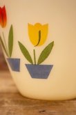 画像7: kt-230809-05 Fire-King / 1950's Ivory Tulip Grease Jar