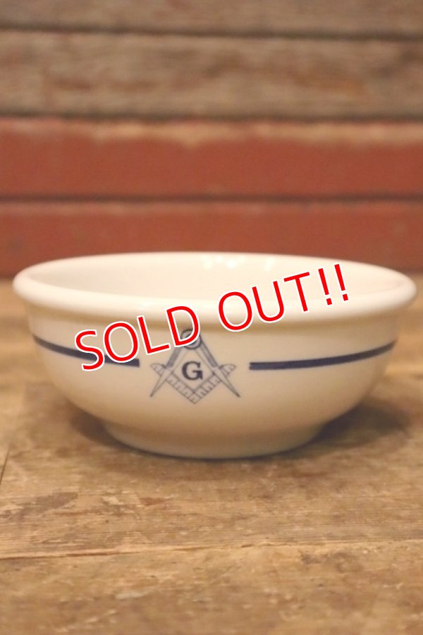 画像1: kt-230809-07 Freemasonry / Wallace Cereal Bowl