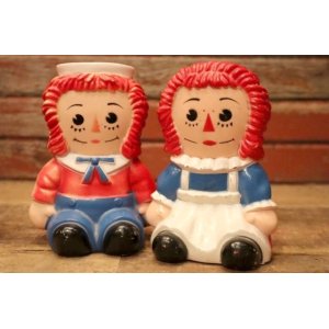 画像: ct-240605-14 RAGGEDY ANN ANDY / PLAY PAL PLASTICS 1970's Coin Bank