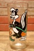 画像1: gs-240611-25 【難あり】Pepe Le Pew & Daffy Duck / PEPSI 1976 Collector Series Glass