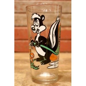 画像: gs-240611-25 【難あり】Pepe Le Pew & Daffy Duck / PEPSI 1976 Collector Series Glass