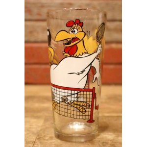 画像: gs-240611-20 Foghorn Leghorn & Henery Hawk / PEPSI 1976 Collector Series Glass