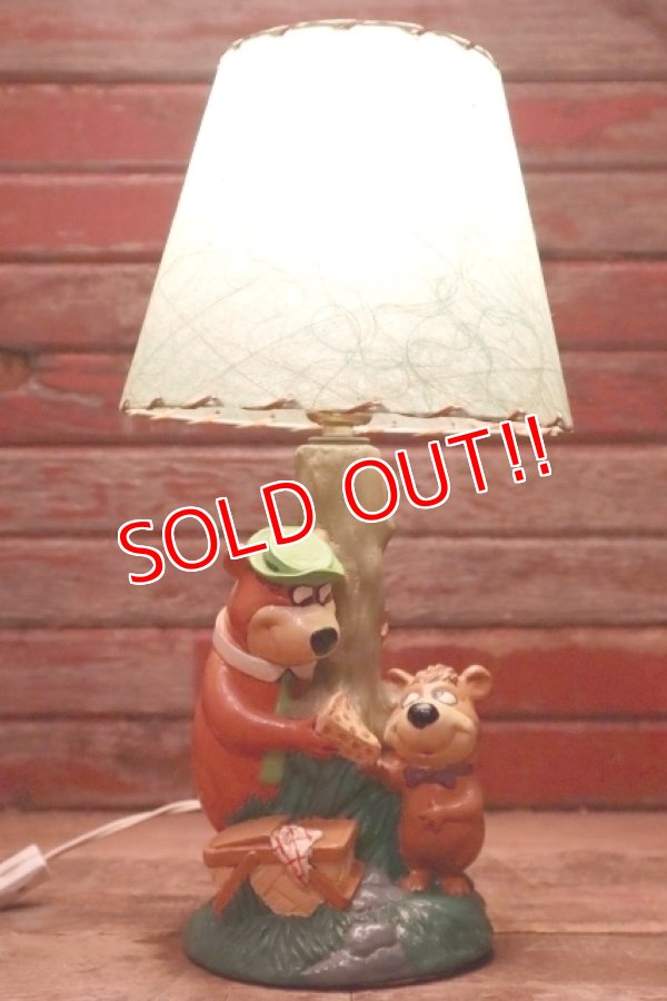 画像1: ct-240418-17 Yogi Bear & Boo Boo / 1980's Nursery Light