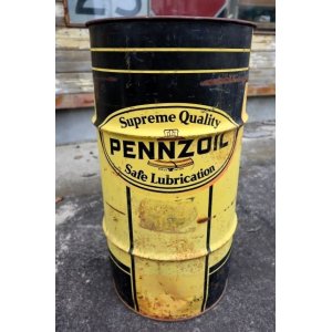 画像: dp-240604-08 PENNZOIL / 1970's 120 LBS. Motor Oil Can