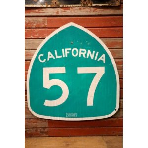 画像: dp-240604-06 Road Sign CALIFORNIA State Route 57 Sign