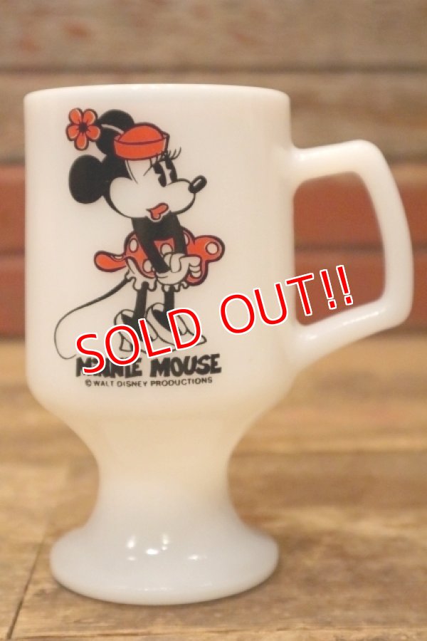 画像1: ct-240814-08 Minnie Mouse / FEDERAL 1970's Footed Mug