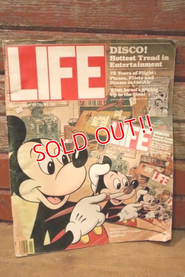 画像1: ct-240814-07 LIFE Magazine / November 1978 Mickey Mouse