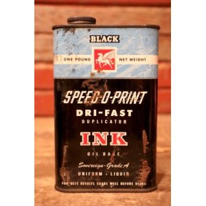 画像: dp-240207-07 SPEED-O-PRINT No.50 Black INK Can