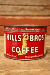 画像: dp-230601-10 HILLS BROS COFFEE / Vintage Tin Can