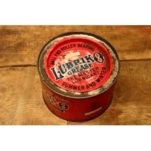 画像: dp-240508-126 MASTER LUBRICANTS COMPANY / LUBRIKO GREASE Vintage Tin Can