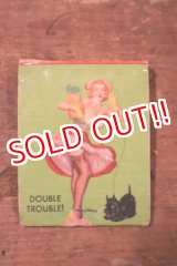 画像: dp-240814-01 1950's PIN-UP GIRL Matchbook