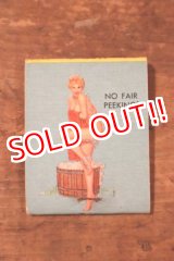 画像: dp-240814-01 1950's PIN-UP GIRL Matchbook