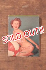 画像: dp-240814-01 1950's PIN-UP GIRL Matchbook