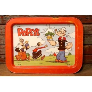 画像: ct-220901-13 Popeye / 1976 Kid's Tin Table