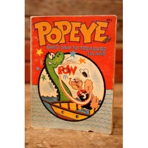 画像: ct-220901-13 Popeye / WHITMAN 1967 "Ghost Ship to Treasure Island" Book