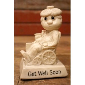 画像: ct-220901-15 RUSS BERRIE 1975 Message Doll "Get Well Soon"