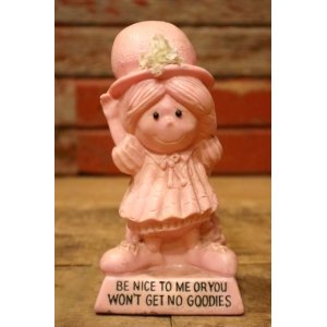 画像: ct-220901-15 R & W BERRIES 1970s Message Doll "BE NICE TO ME OR YOU WON'T GET NO GOODIES"