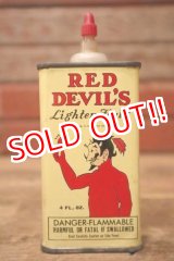 画像: dp-240814-28 RED DEVIL / Lighter Fluid 4 FL.OZ Handy Oil Can