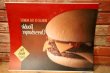 画像5: dp-230901-45 McDonald's / 1992 Translite "Double Cheese Burger"