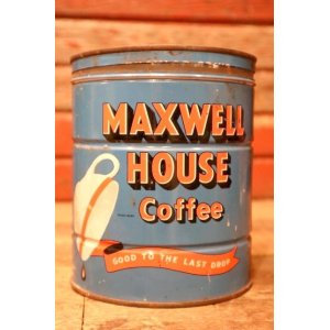 画像: dp-240814-39 MAXWELLHOUSE COFFEE 1950's Tin Can