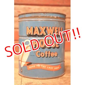 画像: dp-240814-39 MAXWELLHOUSE COFFEE 1950's Tin Can